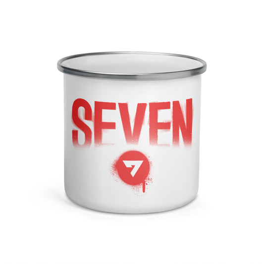 Lucky SEVEN Enamel Mug