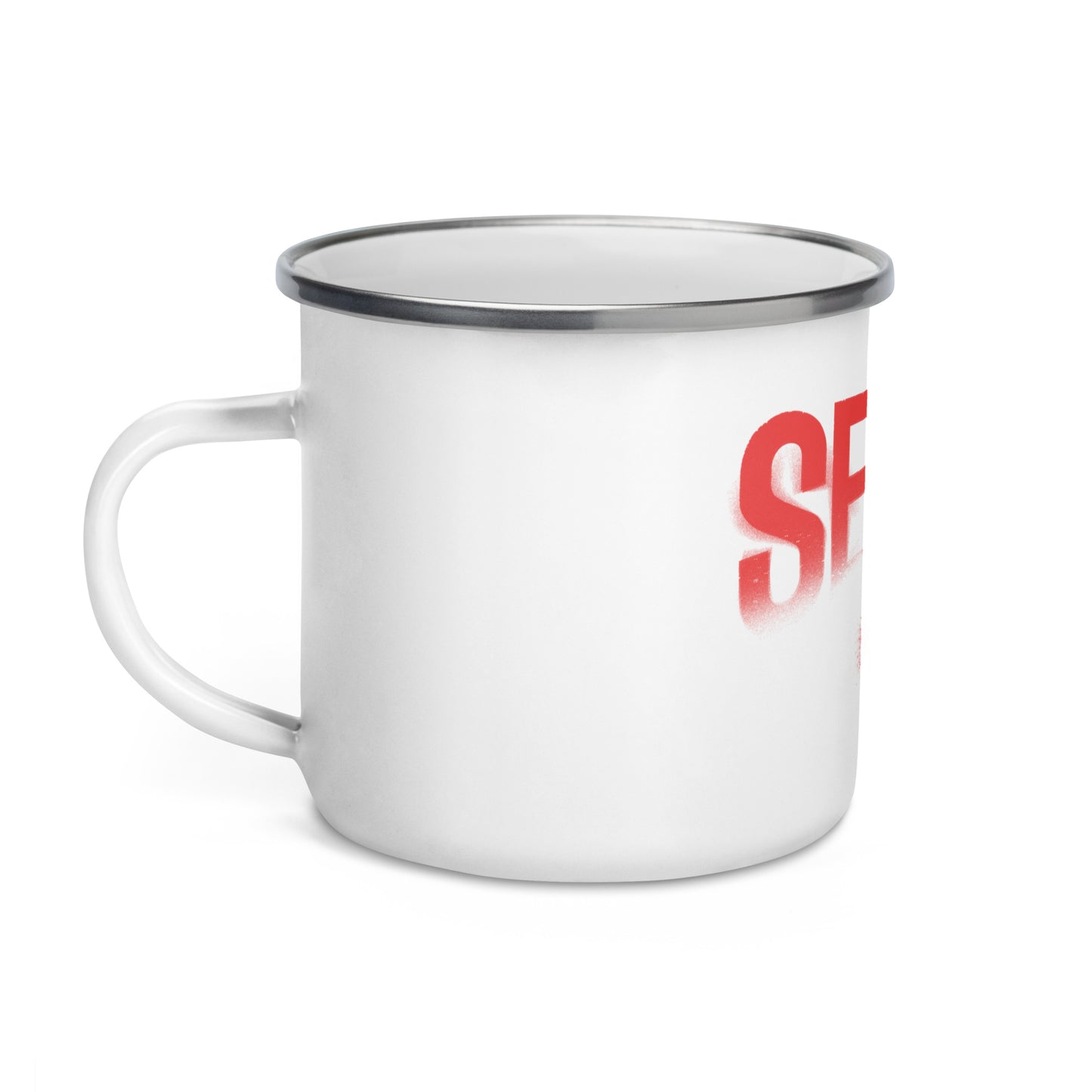 Lucky SEVEN Enamel Mug