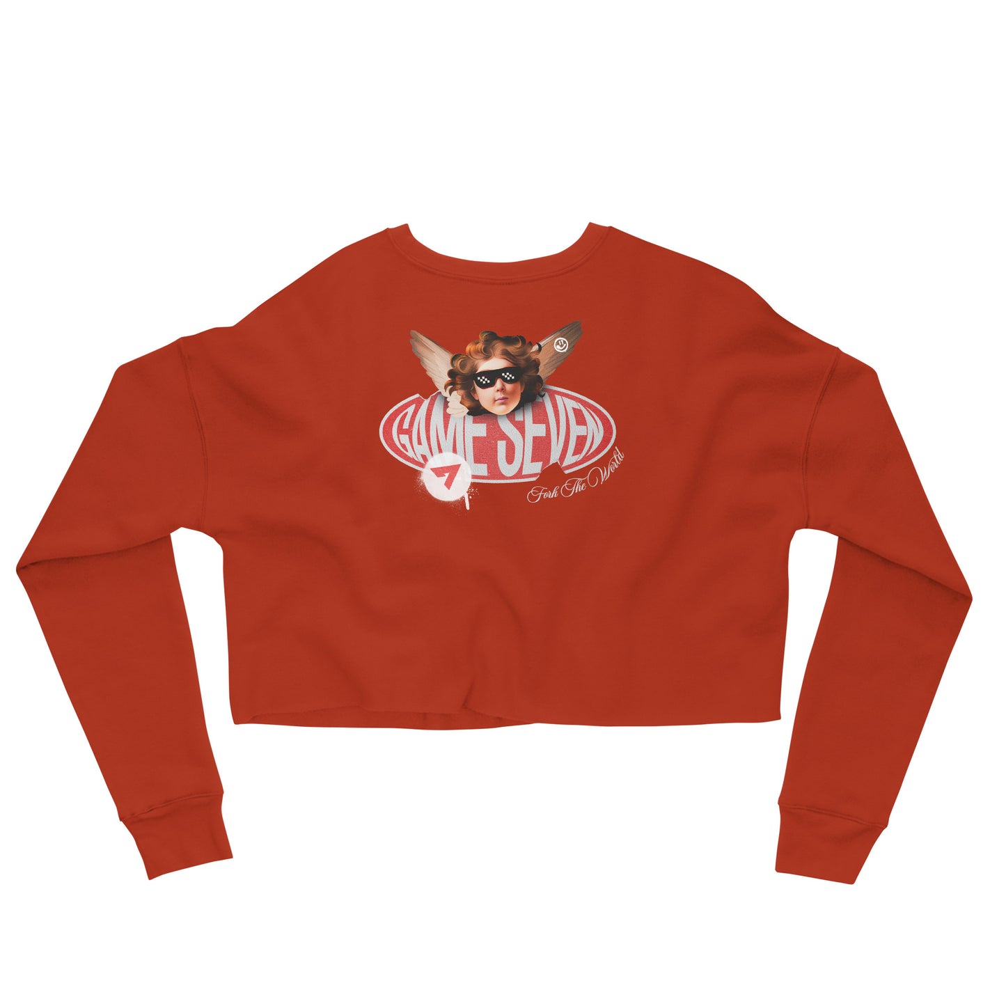 G7 Angel Crop Sweatshirt